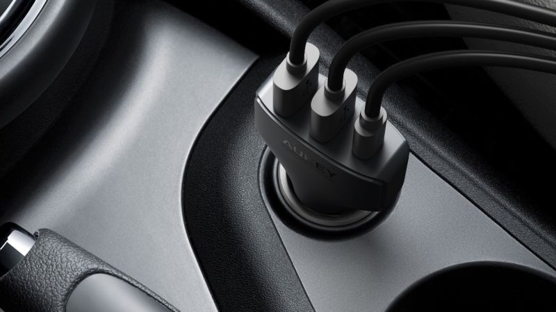 Aukey Quick Charge 3.0/USB-C Car Charger, $13 with code AUKUSBC3